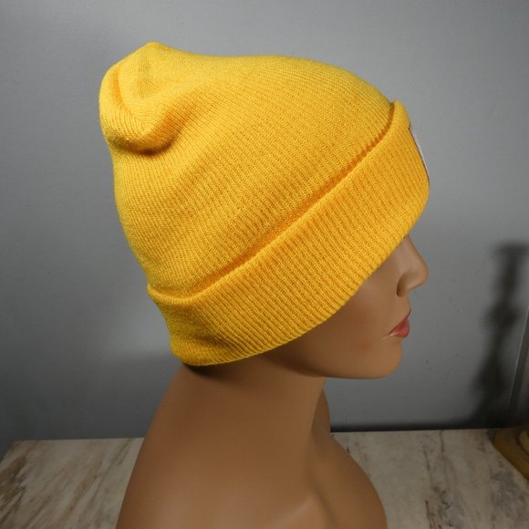 Carhartt Adjustable Knit Cap Beanie Golden Yellow - Picture 2 of 6